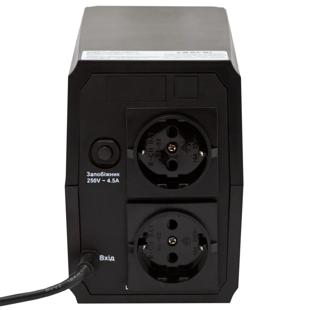 Источник бесперебойного питания LogicPower UPS LPM-525VA-P (367Вт) (3170) Фото - 3