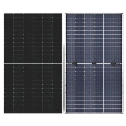 Сонячна панель LogicPower Longi Solar Half-Cell 585W, 30 профіль, Bifacial, монокристал (38939)