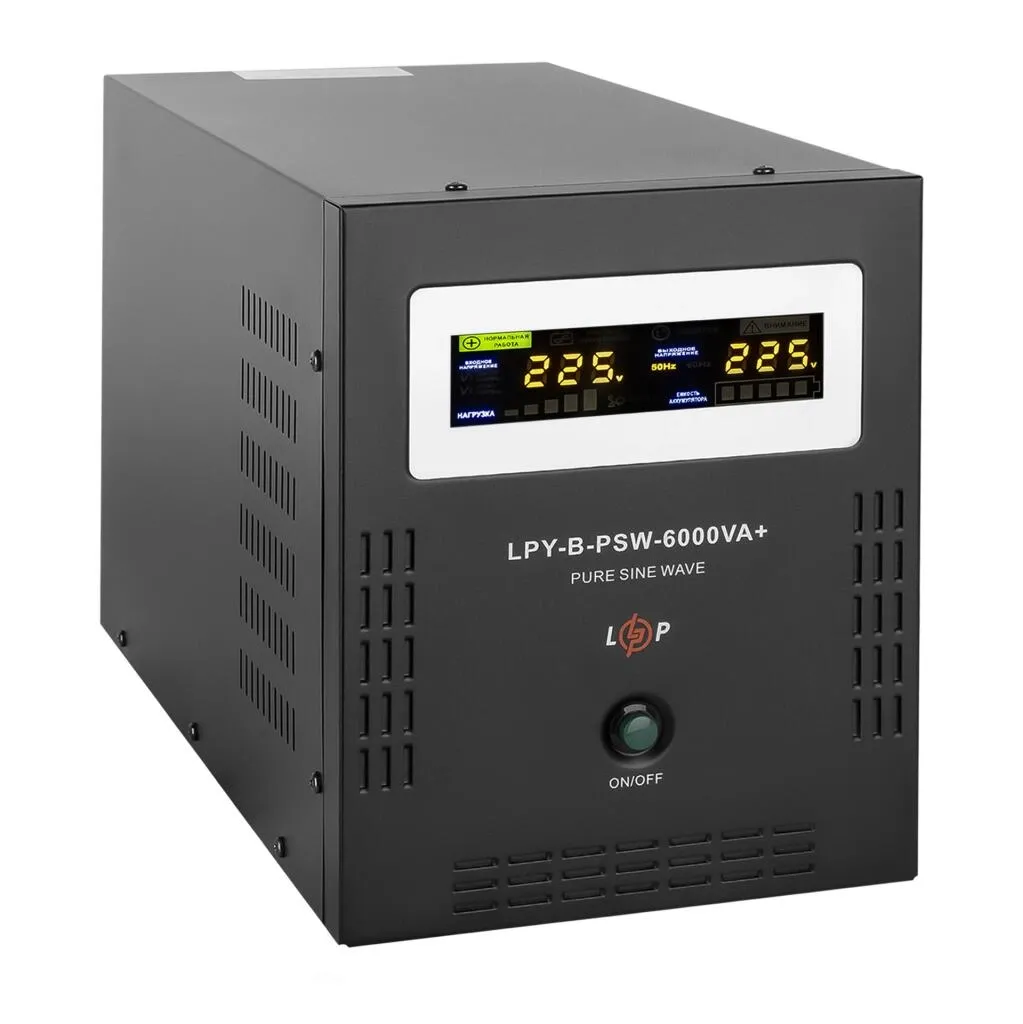 Источник бесперебойного питания LogicPower UPS 48В LPY-B-PSW-6000VA+(4200Вт) 10A/20A (6615) Фото - 2