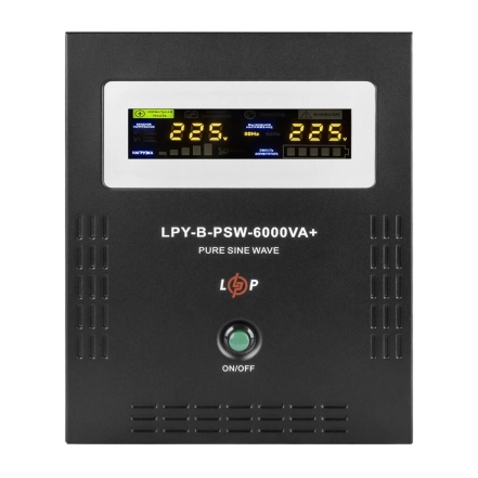 Источник бесперебойного питания LogicPower UPS 48В LPY-B-PSW-6000VA+(4200Вт) 10A/20A (6615)