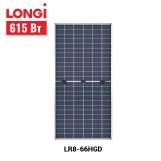 Солнечная панель LONGI 615 Вт / Solar PV panel 615 W, BIFACIAL HIMO7 V2R, LR8-66HGD-615М, кабель 200/400 мм Фото - 2