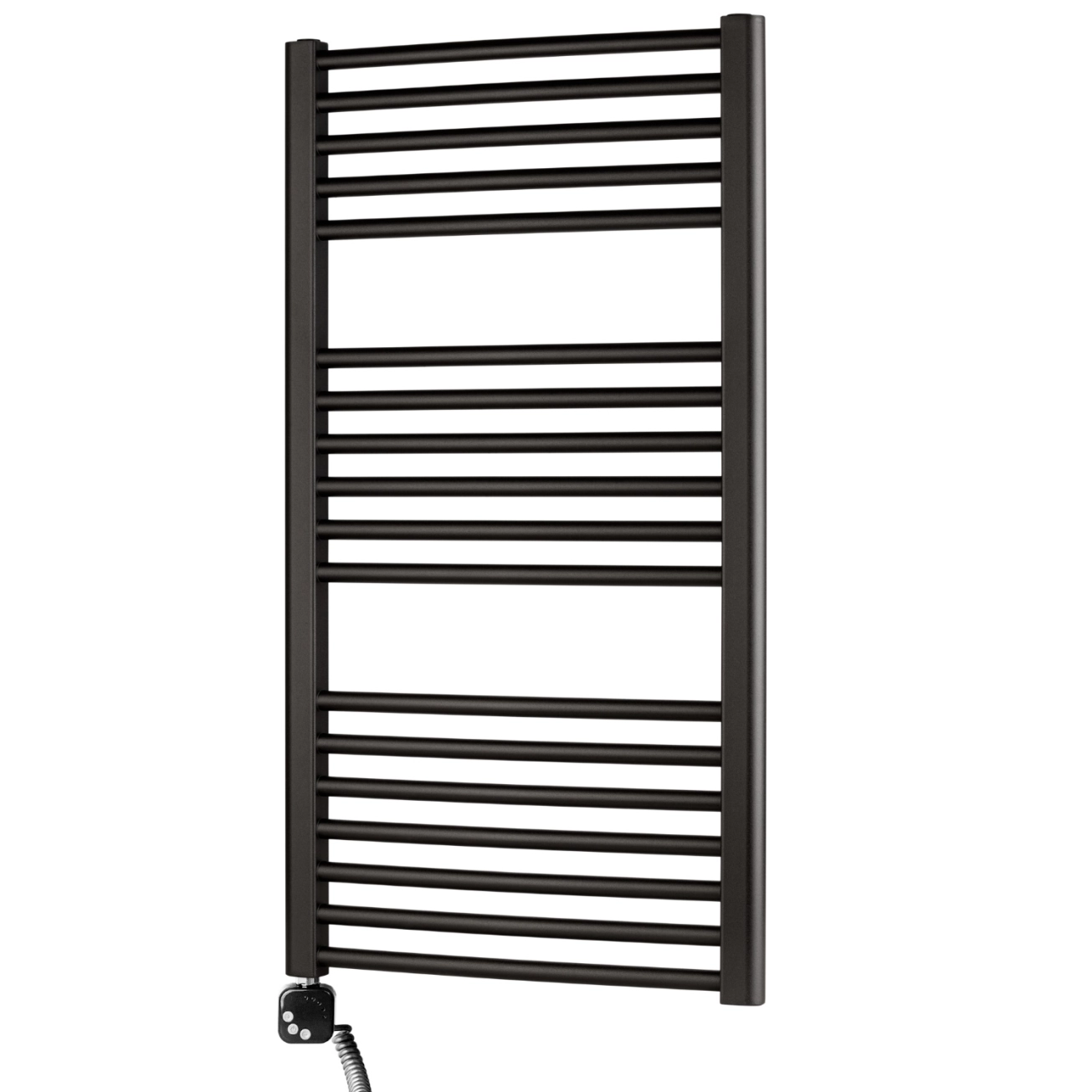 Электрический полотенцесушитель Luxrad Basic G черный 922x500 Л (BASICG922500S040ELVBM600) Фото - 1