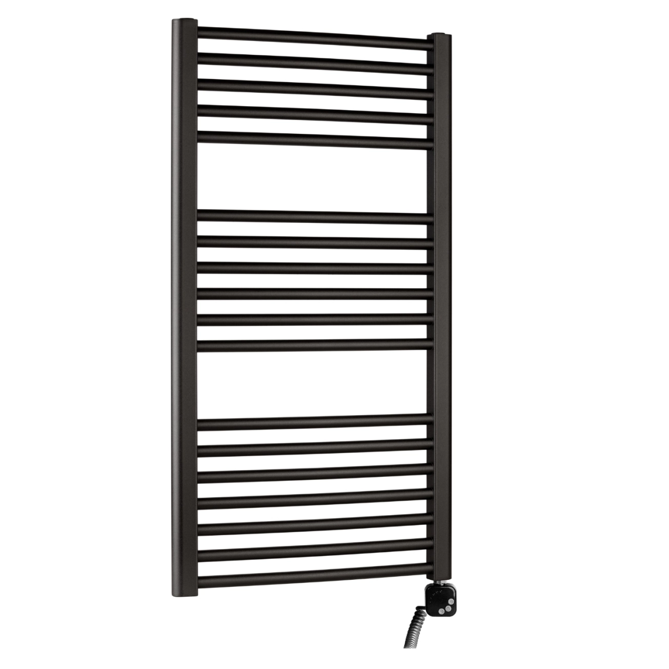 Електрична рушникосушка Luxrad Basic G чорна 922x500 П (BASICG922500S040EPVBM600) Фото - 1