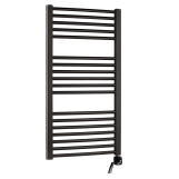 Електрична рушникосушка Luxrad Basic G чорна 922x500 П (BASICG922500S040EPVBM600) Фото - 1
