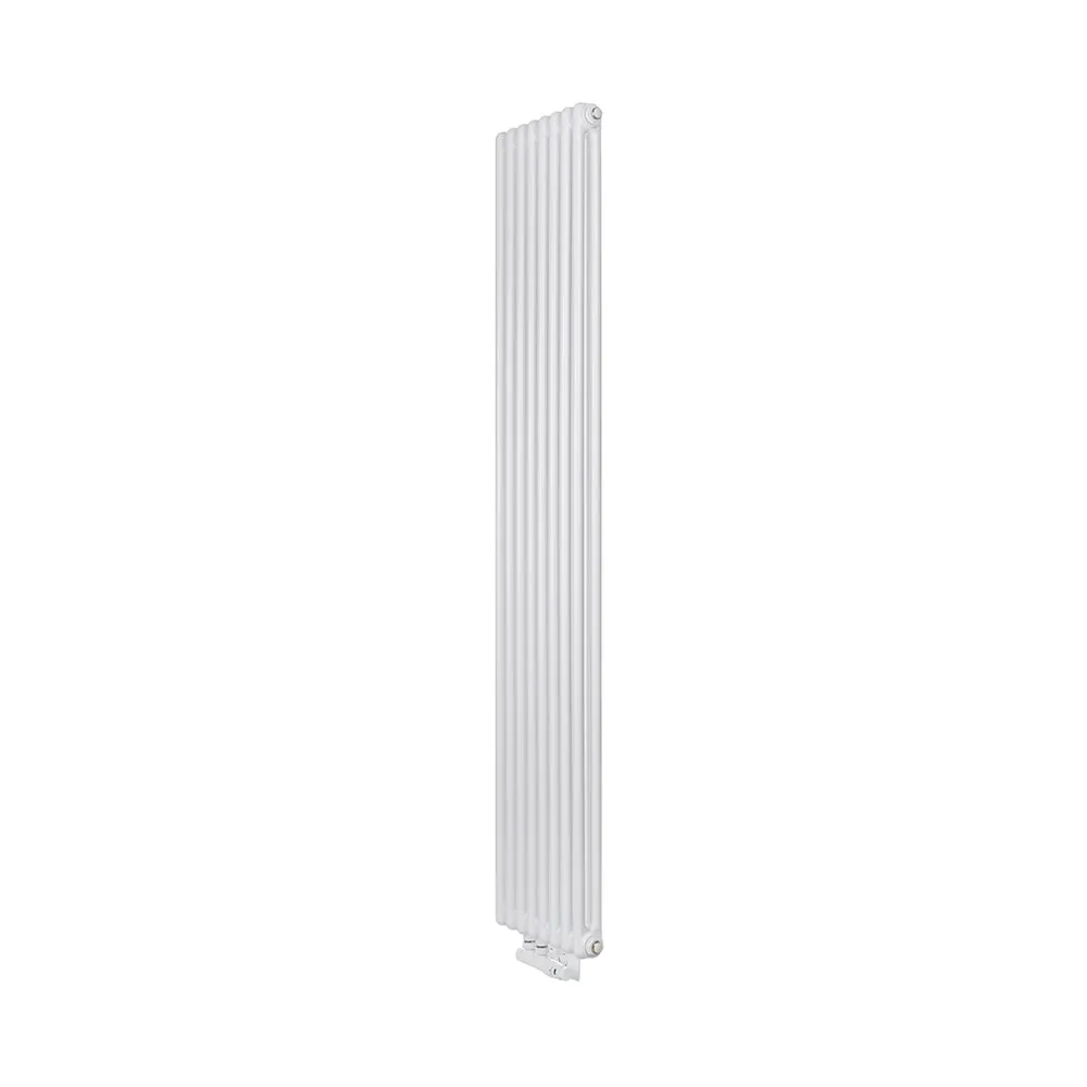 Трубчастий радіатор Luxrad Columnus 2 колони 8 секцій 1800x380x66 білий (COL218003809016ZDC) Фото - 1