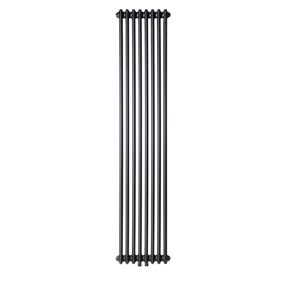 Трубчатый радиатор Luxrad Columnus 2 колонны 8 секций 1800x380x66 черный (COL21800380S040ZDC)