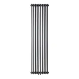 Трубчатый радиатор Luxrad Columnus 2 колонны 10 секций 1800x470x66 черный (COL21800470S040ZDC)