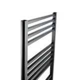 Электрический полотенцесушитель Luxrad Max 1200x500 П черный (MAX1200500S040EPVBM600) Фото - 1