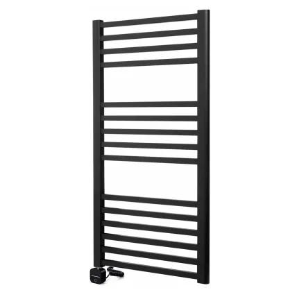 Електрична рушникосушка Luxrad Max 922x500 Л з кабелем чорна (MAX922500S040ELVBM300)