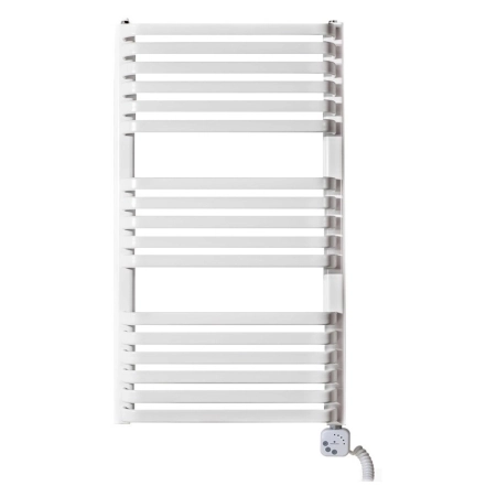 Полотенцесушитель электрический Luxrad Piatto 934x530 белый 600W правый (PIA9345309003EPVW600)