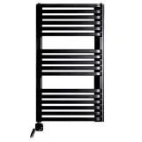 Полотенцесушитель электрический Luxrad Piatto 934x530 черный 600W левый (PIA934530S040ELVBM600)