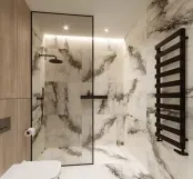 Електрична рушникосушка Luxrad Regular антрацит 840x500 П (SCN8405007016) Фото - 2