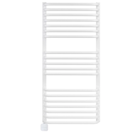 Полотенцесушитель электрический Luxrad Salto I 1200x430 белый 600W левый скрытый монтаж (SIN12004309003ELPW600)