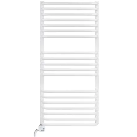 Полотенцесушитель электрический Luxrad Salto I 1200x430 белый 600W левый (SIN12004309003ELVW600)