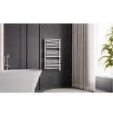 Рушникосушка електрична Luxrad Salto I 1200x430 біла 600W права прихований монтаж (SIN12004309003EPPW600) Фото - 2