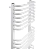 Полотенцесушитель электрический Luxrad Salto I 1200x430 белый 600W правый (SIN12004309003EPVW600) Фото - 1