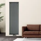 Трубчатый радиатор Luxrad Toba 1800x510 вертикальный антрацитовый  Фото - 2
