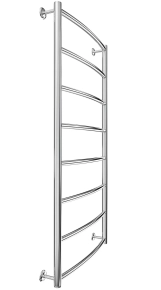 Водяной полотенцесушитель Mario INOX Классик HP 1170х530/500 (1.8.044572.P) Фото - 2