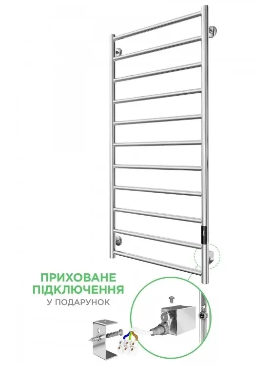 Електрична рушникосушарка Mario Урбан-I 1110x500/85 TR K 2.0 таймер-регулятор (2.3.8301.10.Р) Фото - 1
