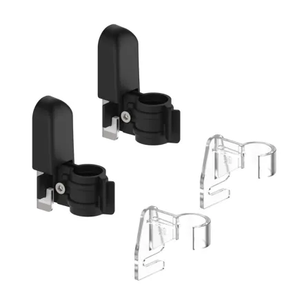 Универсальный комплект для крепления трубчатых радиаторов MB GBT BLACK MATT (2 шт.) (60201002VEBTML)