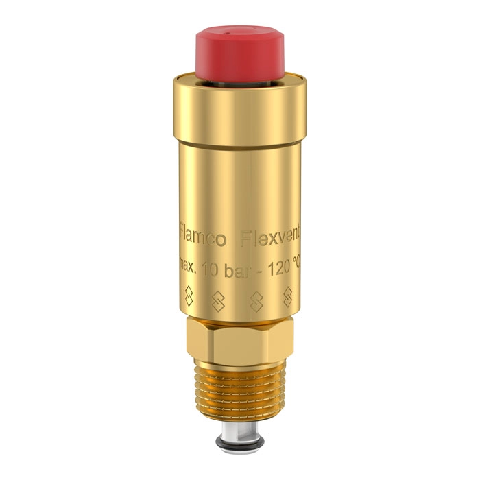 Автоматичний повітрявідвідник Flamco Flexvent 1/8" (без запірного клапану), PN10, 120°С