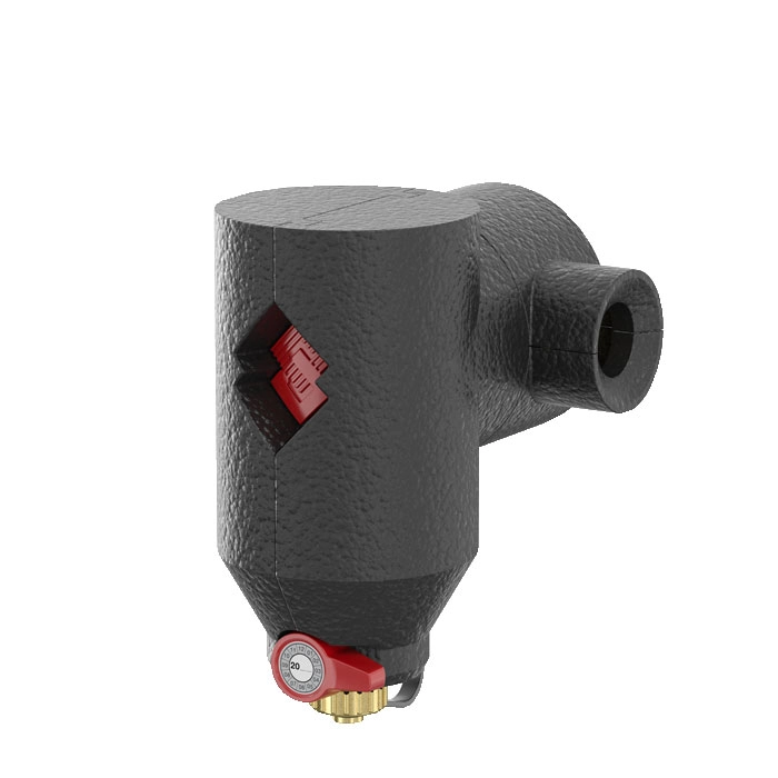 Сепаратор грязи Flamco Clean Smart EcoPlus 1" (в изоляции EPP), 10 бар, 120 гр.С.(30033)