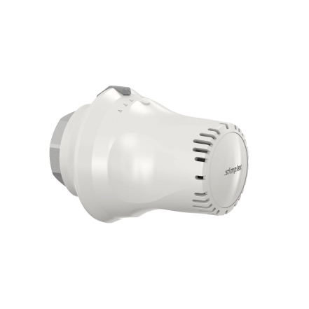Термостатична головка Simplex TC-S4 M30x1,5, з установкою нуля, біла (F35309)
