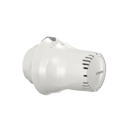 Термостатическая головка Simplex TC-S4 KL-W с клеммным соединением, с установкой нуля, белая (F35310)