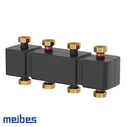 Распределительный коллектор Meibes на 3 контура, в изоляции (M66301.920)