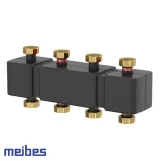 Распределительный коллектор Meibes на 3 контура, в изоляции (M66301.920)