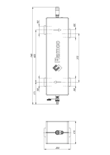 Гідравлічна стрілка Meibes FlexBalance Basic EcoPlus 2'' (M66372.8) Фото - 1