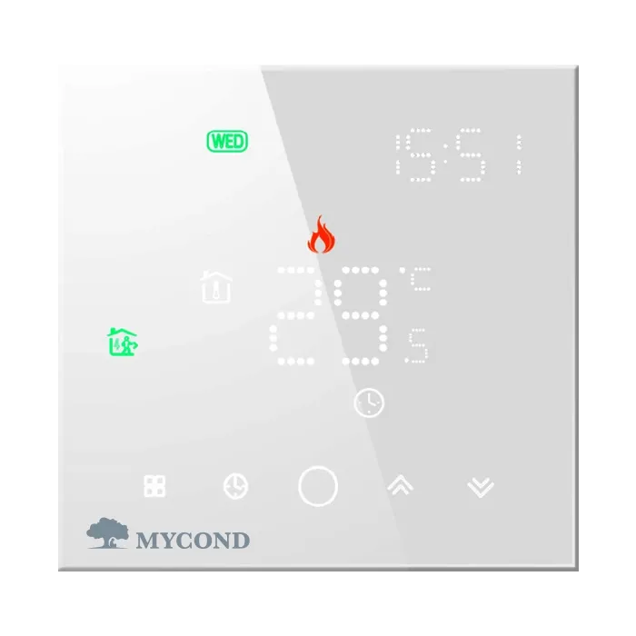 Пульт управления теплым полом Mycond Block (Wi-Fi), Белый (MC-HB-W-WF)