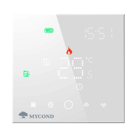 Пульт керування теплою підлогою Mycond Block (Wi-Fi), Білий (MC-HB-W-WF)