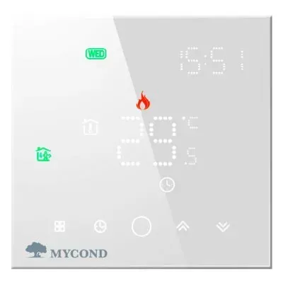 Пульт керування для теплої підлоги Mycond Block, Білий (MC-HB-MB-W)