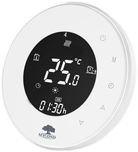 Пульт керування теплою підлогою Mycond ORB Heat (Wi-Fi), Білий (MC-HRBW-W)