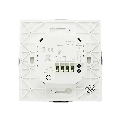 Пульт управления теплым полом Mycond ORB Heat (Wi-Fi), Белый (MC-HRBW-W) Фото - 2