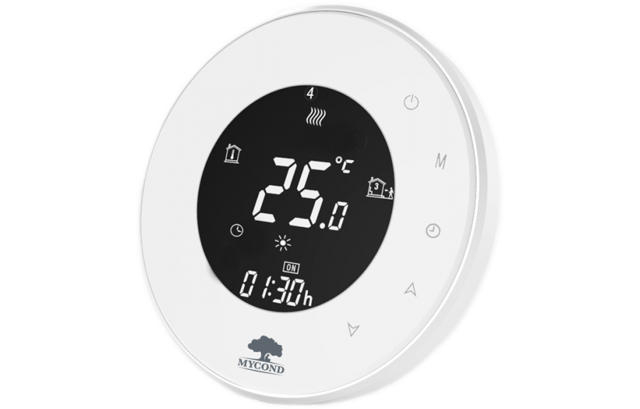 Пульт керування теплою підлогою Mycond ORB Heat, Білий (MC-HRB-W)