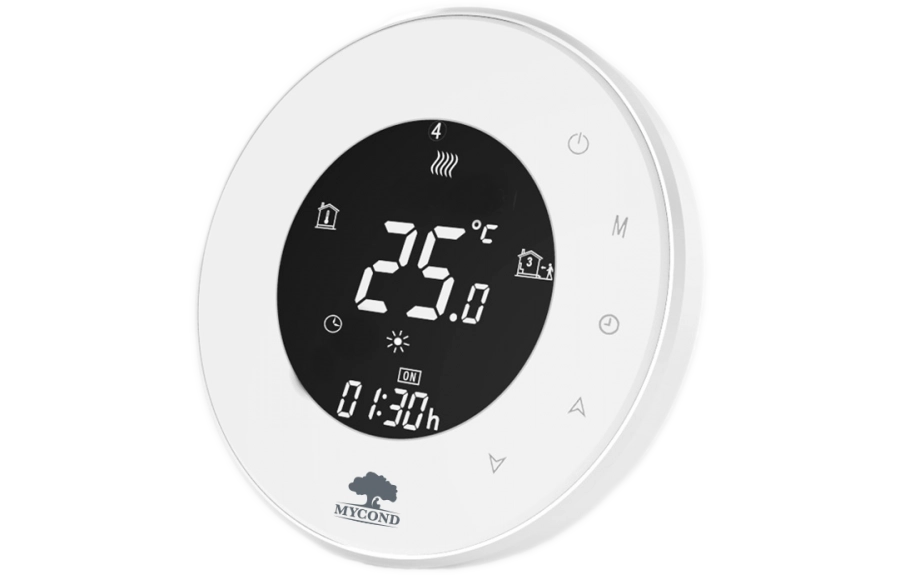Пульт управления теплым полом Mycond ORB Heat, Белый (MC-HRB-W)