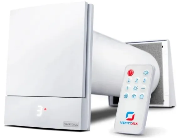 Рекуператор Mycond Ventoxx Harmony 0,5м пульт дистанційного керування LED-індикація пластикова решітка