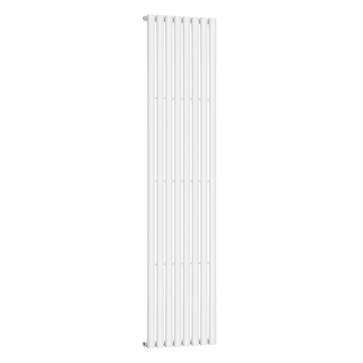 Вертикальный радиатор Navin Ellipse 480х1800-8, anticor, белый Фото - 1