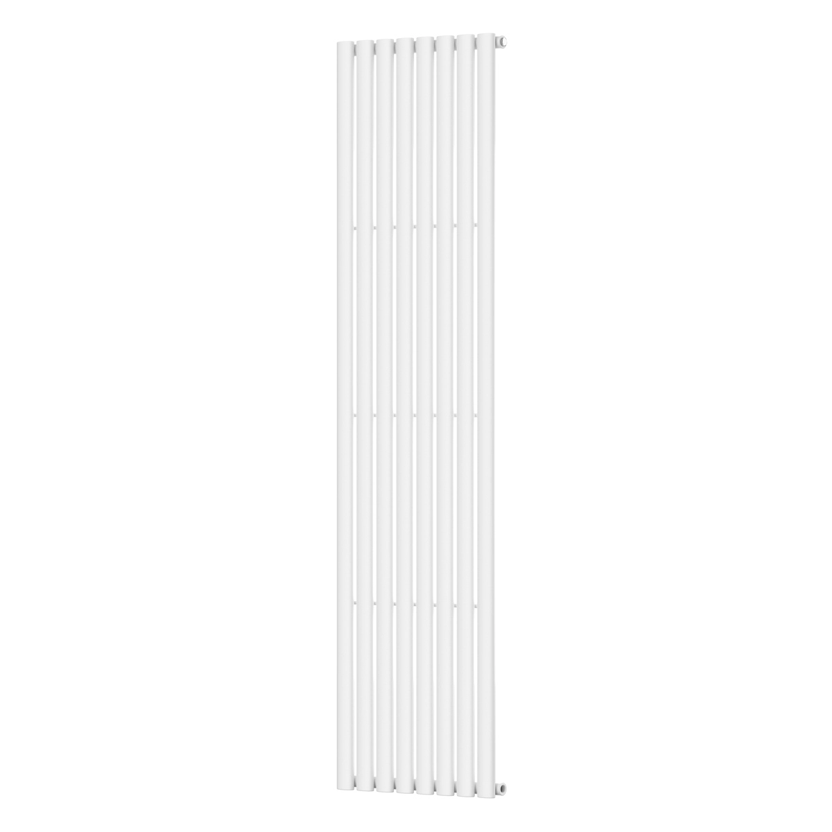 Вертикальный радиатор Navin Ellipse 480х1800-8, anticor, белый Фото - 2