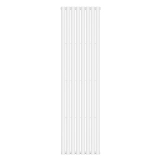 Вертикальный радиатор Navin Ellipse 480х1800-8, anticor, белый