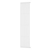 Вертикальный радиатор Navin Ellipse 480х1800-8, anticor, белый Фото - 2