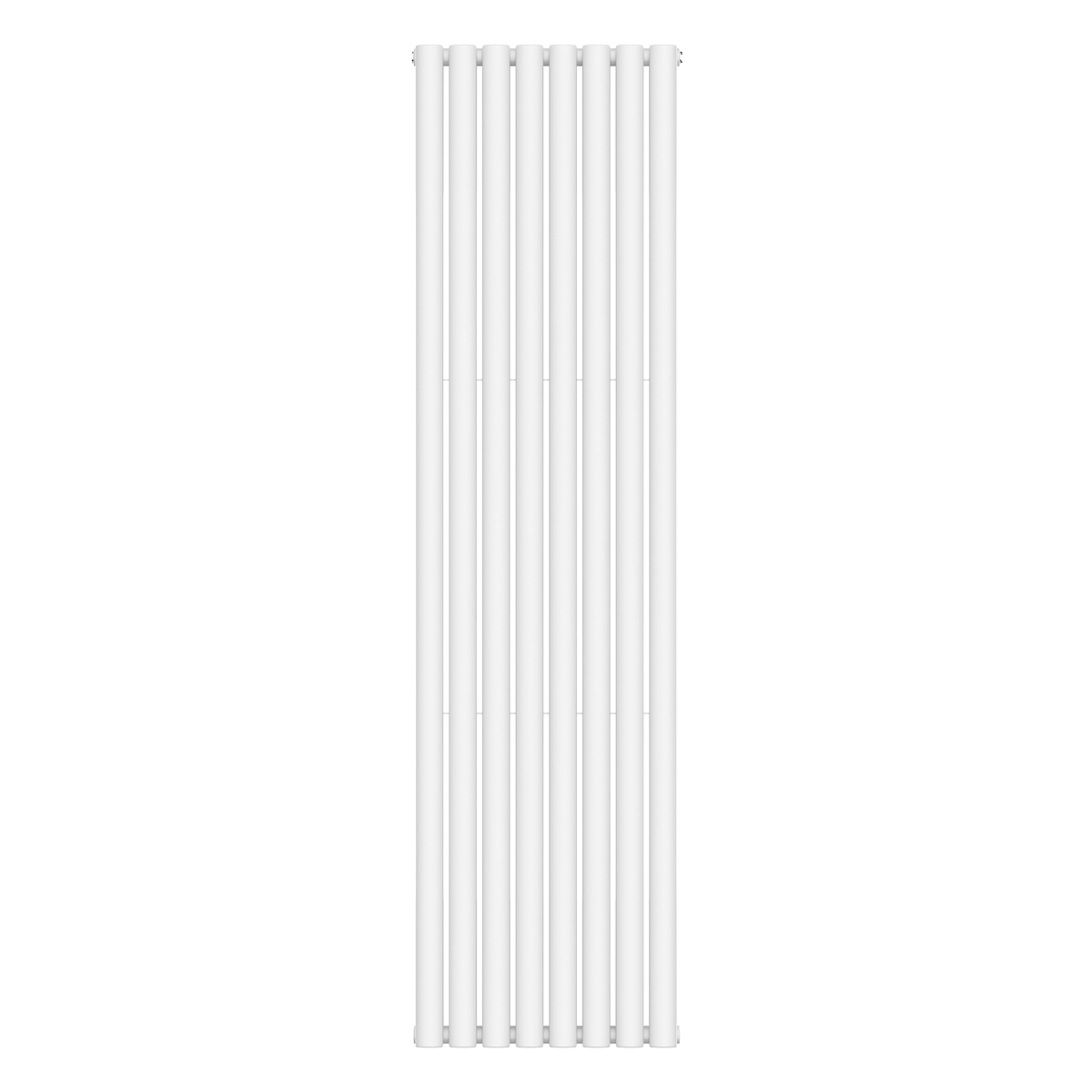 Вертикальный радиатор Navin Ellipse Double 480х1800-8, anticor, белый