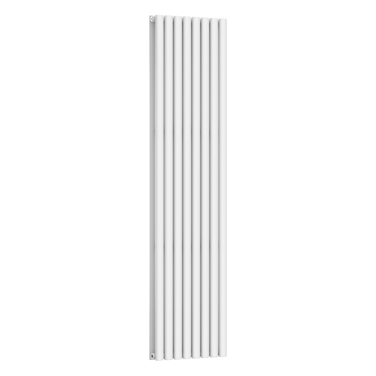 Вертикальный радиатор Navin Ellipse Double 480х1800-8, anticor, белый Фото - 2