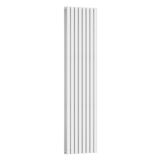 Вертикальный радиатор Navin Ellipse Double 480х1800-8, anticor, белый Фото - 2