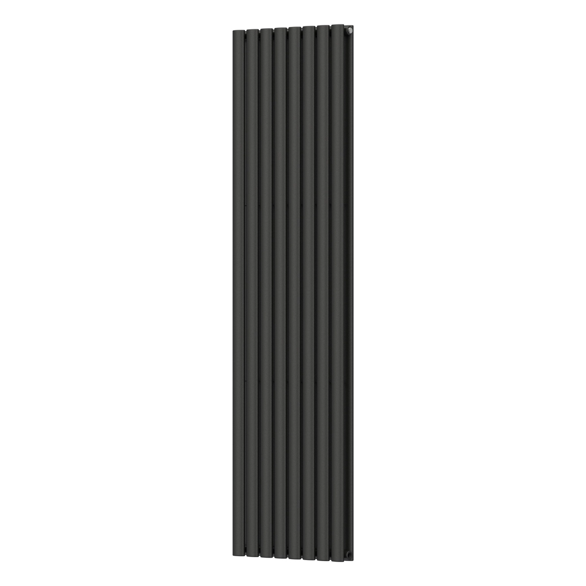 Вертикальний радіатор Navin Ellipse Double 480х1800-8, anticor, чорний муар Фото - 2