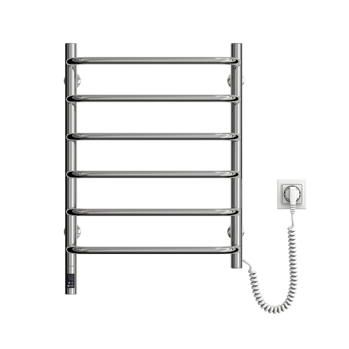 Рушникосушка Navin Симфонія 480х600 Sensor права з таймером Фото - 1