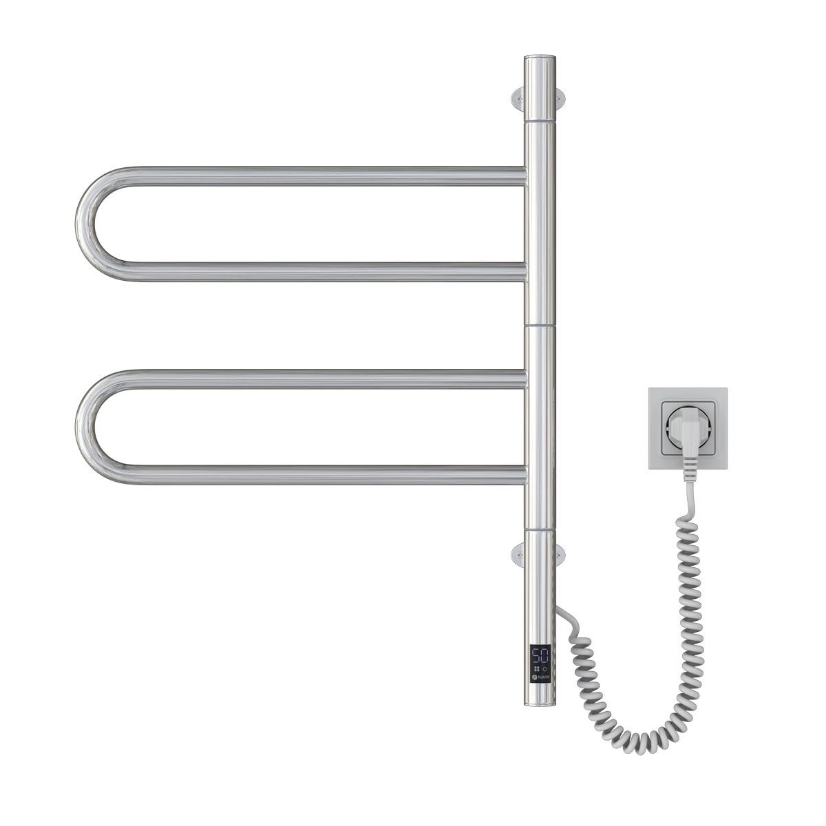 Рушникосушка електрична Navin Fouette 480х600 Sensor з таймером Фото - 2
