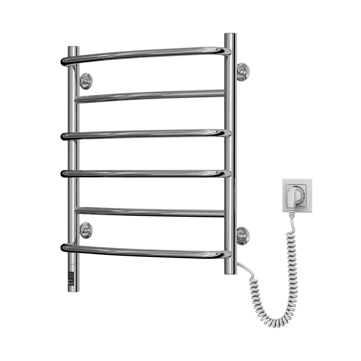 Рушникосушка Navin Омега 530х600 Sensor права з таймером Фото - 2